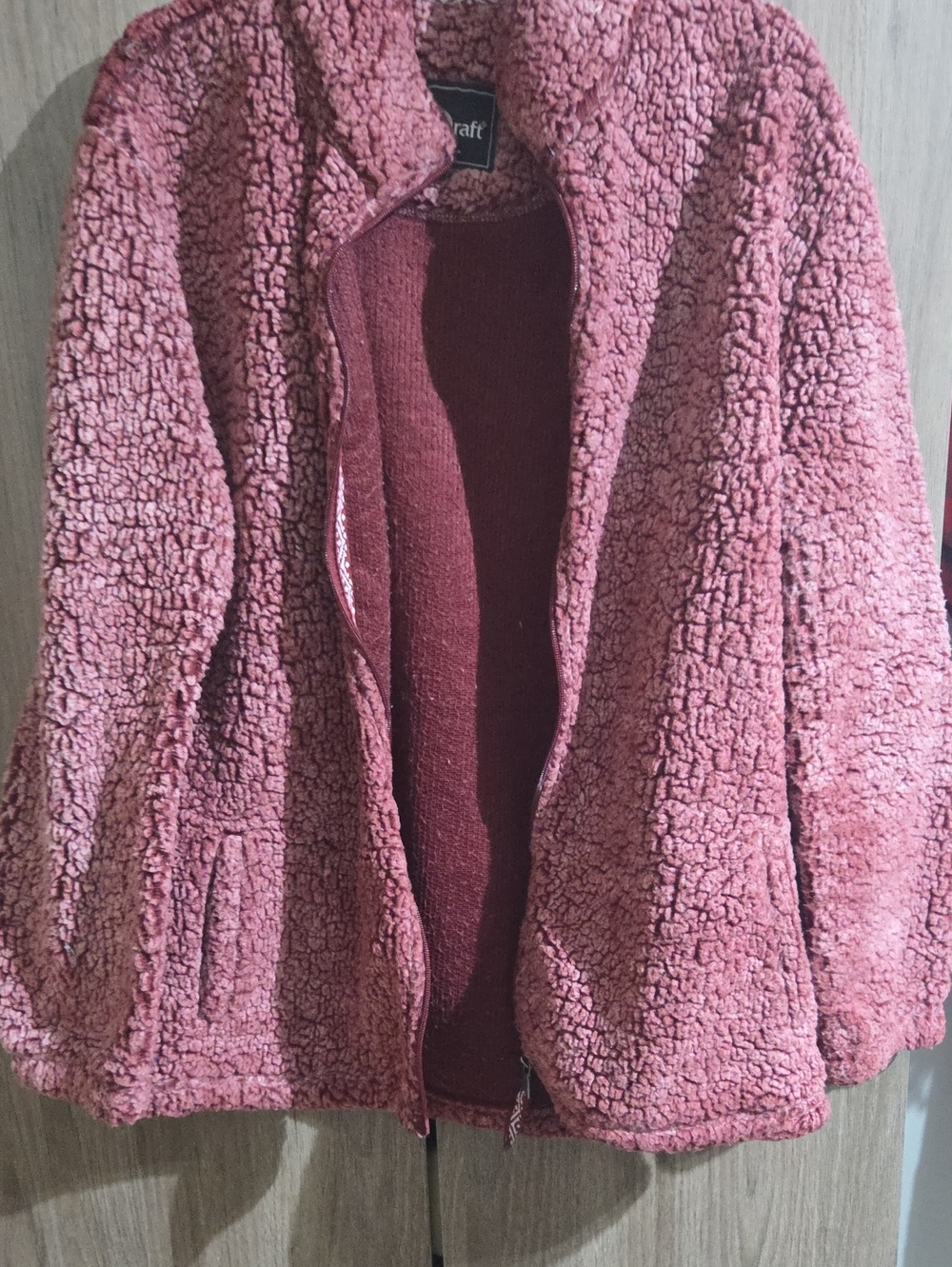 Boxercraft Dusty Rose Sherpa Jacket